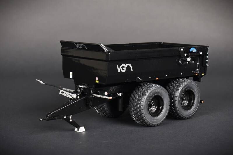 VGM Rocky 24 Tipper Trailer Black Limited Edtion AT-Collections
