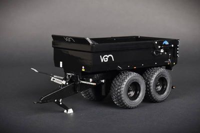 VGM Rocky 24 Tipper Trailer Black Limited Edtion AT-Collections