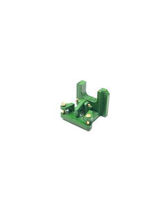 Kipperknobbel/Onder trekhaak met stuurstang aansluiting John Deere groen