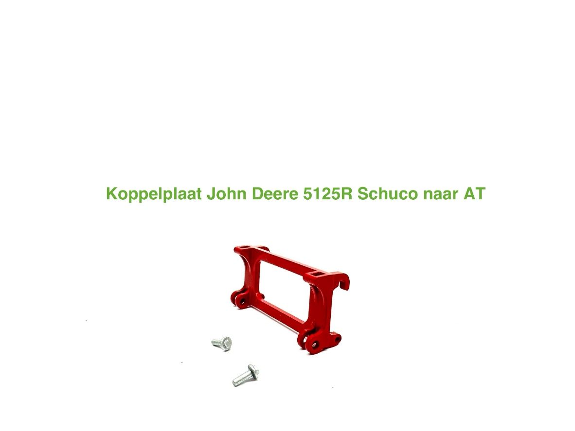 Koppelplaat John Deere 5125R Schuco naar AT