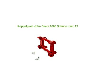 Koppelplaat John Deere 6300 Schuco naar AT