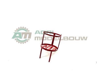 Laag frame t.b.v. zuurvat Vicon rood