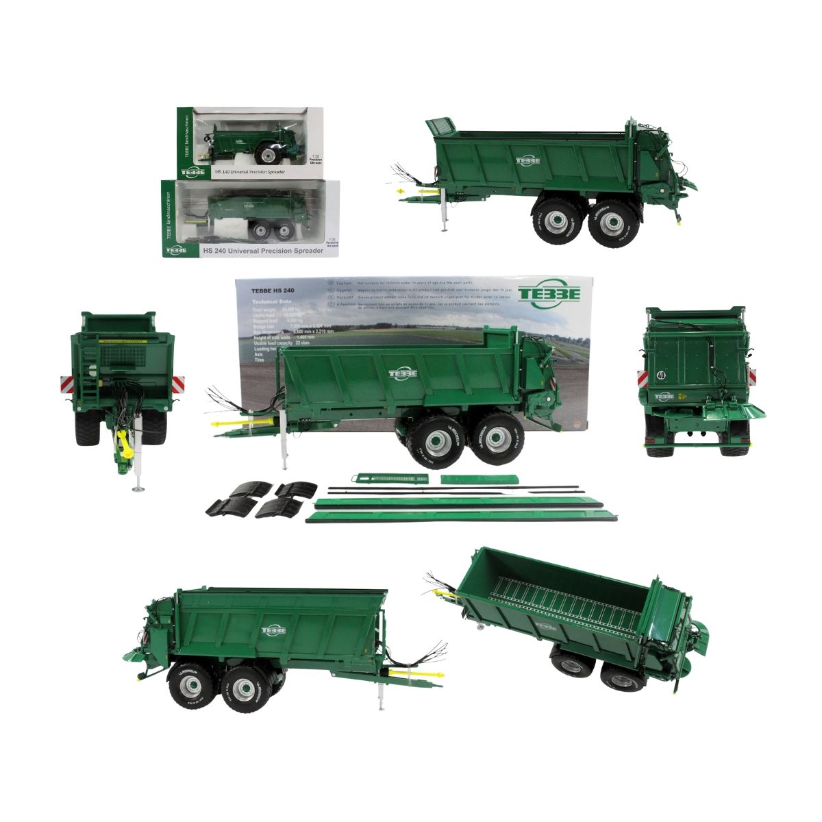 Combideal!! TEBBE HS 240 &amp; TEBBE MS 140 mestverspreiders