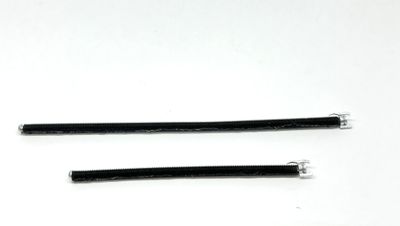 Mestslang zwart 12,5cm