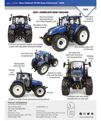 NEW HOLLAND T5.120 DUAL COMMAND