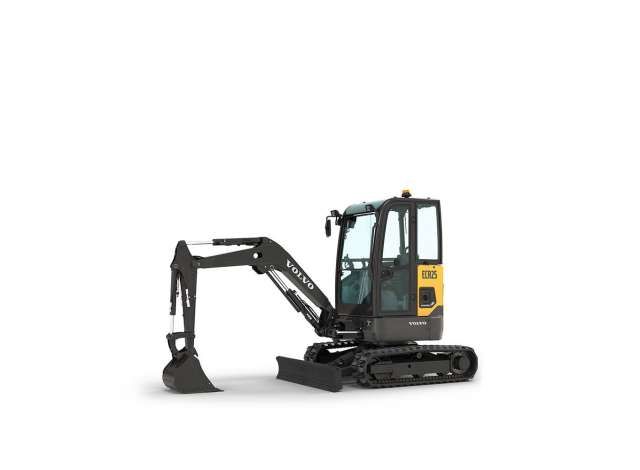 Volvo ECR25 Compact Excavator Electric