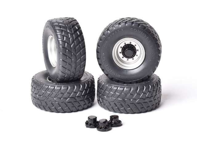 Nokian Country King 560/60R 22.5 Wheelset (Silver)set of 4 pieces
