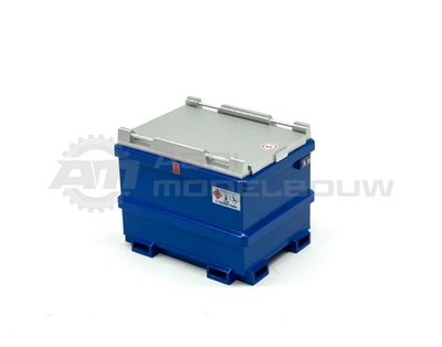 Tolsma dieseltank 995L blauw