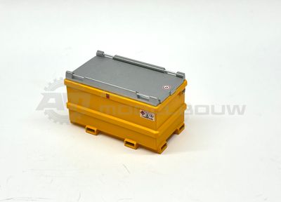 Tolsma dieseltank 1600L geel