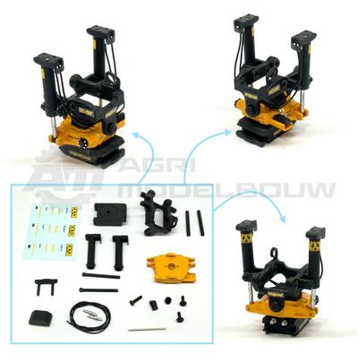Engcon EC219 draaikantelstuk bouwkit giek aansluiting-S60