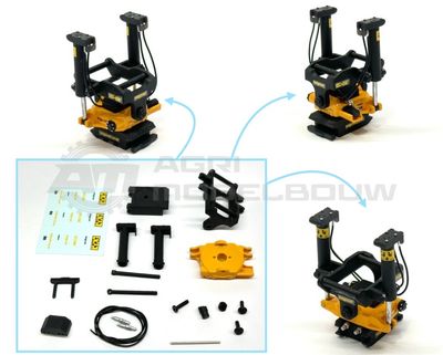 Engcon EC219 draaikantelstuk bouwkit S60-S60