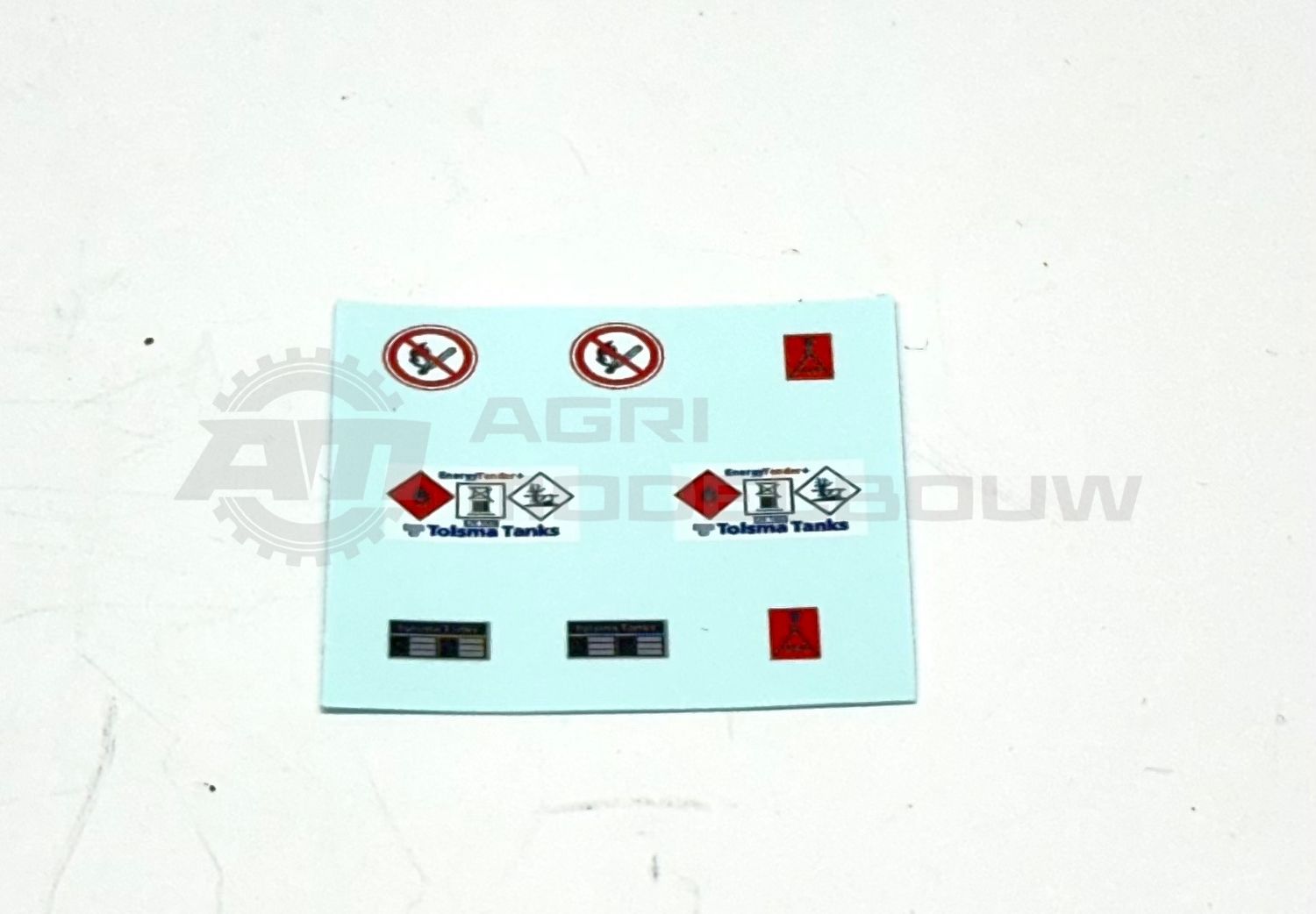 Setje Tolsma dieseltank waterslide decals