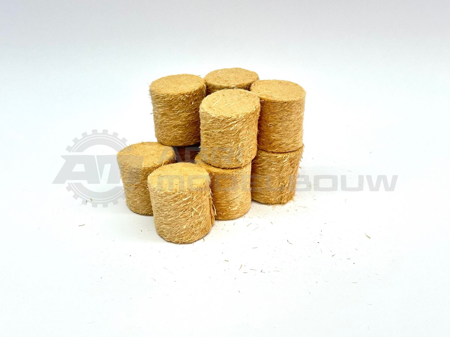 10x Ronde strobalen 38x38mm (agroliner)