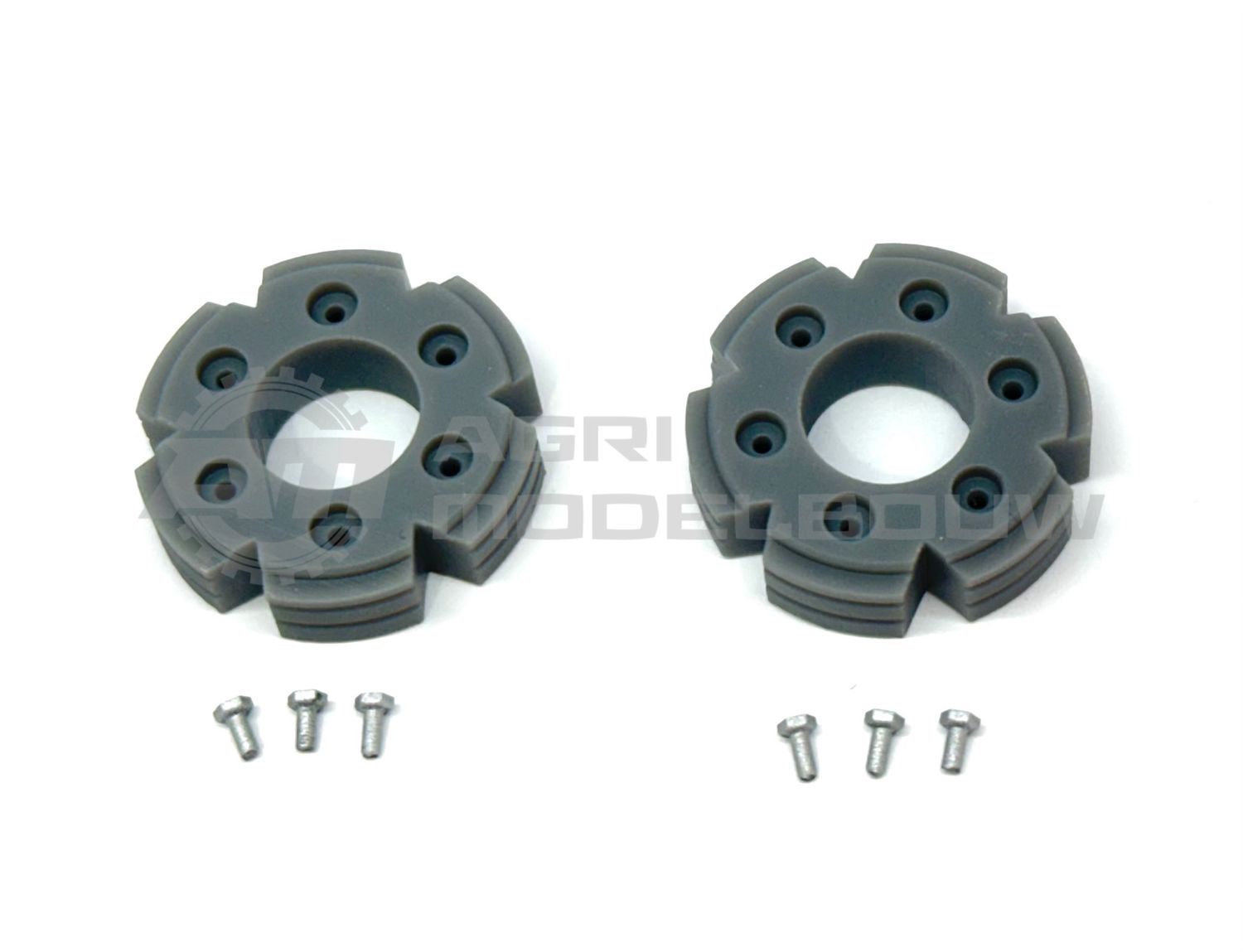 2x Wielgewichten Ø 23.2mm icl. 6 boutjes
