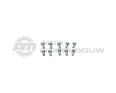 10x Wielbouten Ø 1mm L 3,4mm