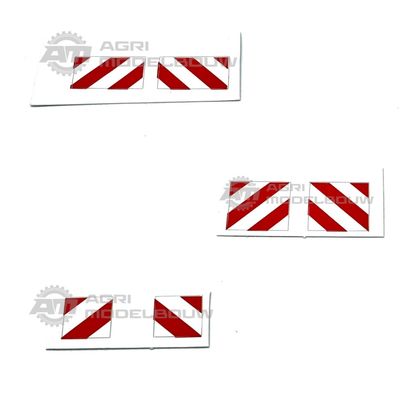 Breedte markering stickers