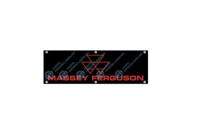 MASSEY FERGUSON rood sticker 28x9mm t.b.v Jochemsen trekkerbumper