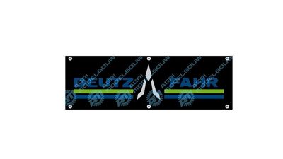 DEUTZ FAHR sticker 28x9mm t.b.v Jochemsen trekkerbumper
