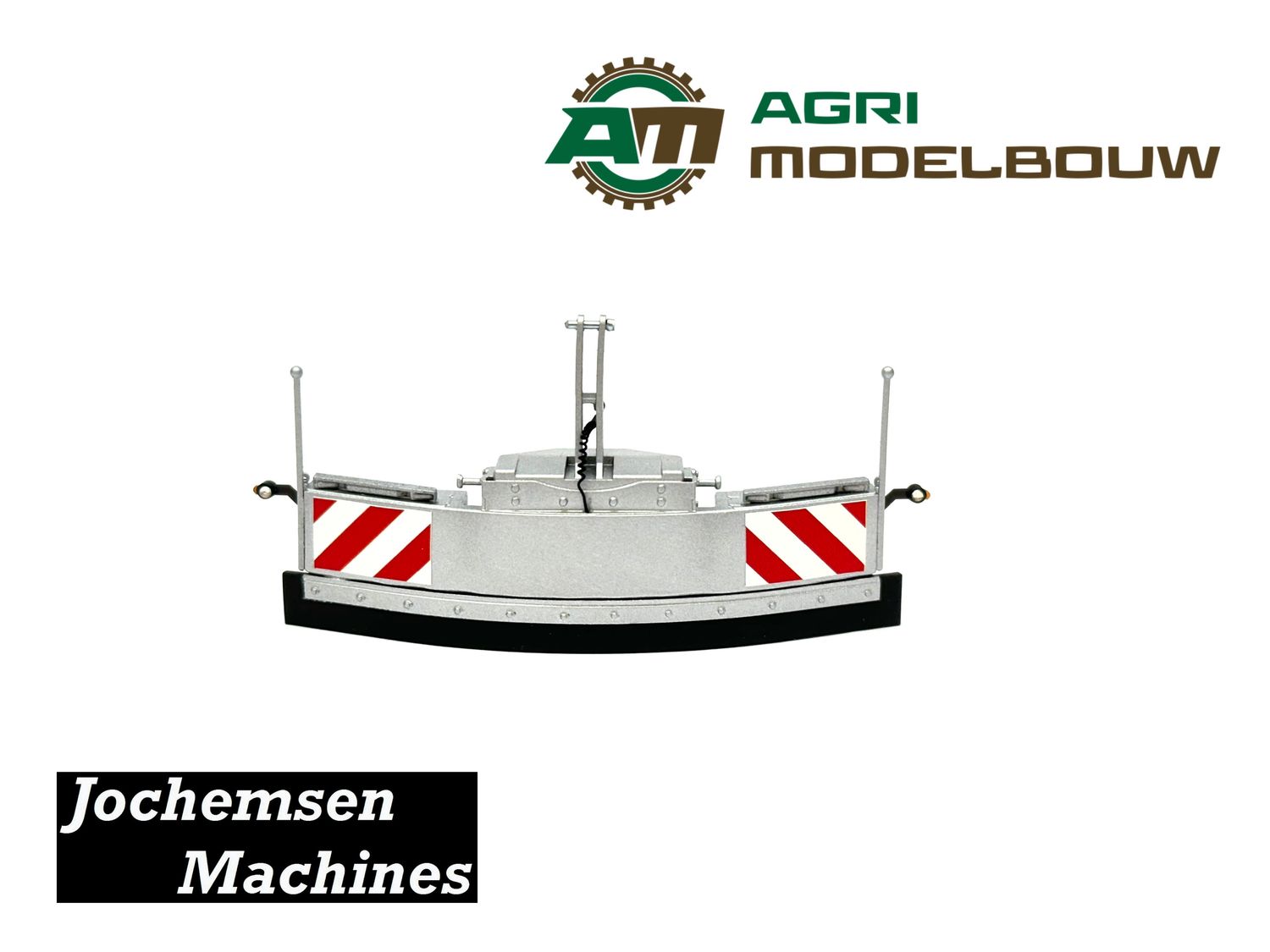 Handgebouwde Jochemsen trekkerbumper zilvergrijs