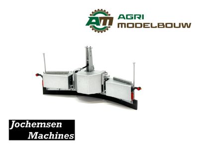 Handgebouwde Jochemsen trekkerbumper zilvergrijs