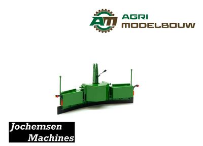 Handgebouwde Jochemsen trekkerbumper John Deere groen