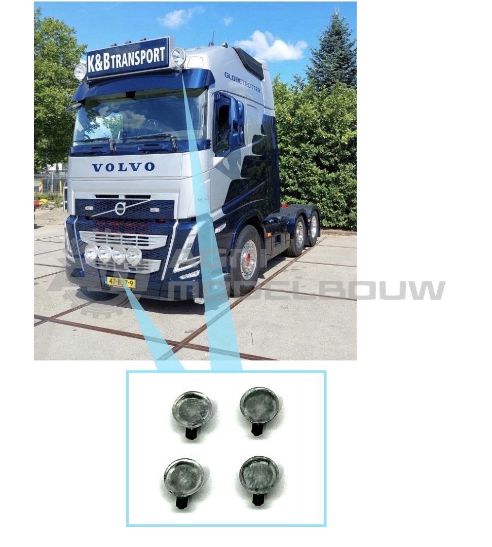 4x Hella Rallye 3000 zwart
