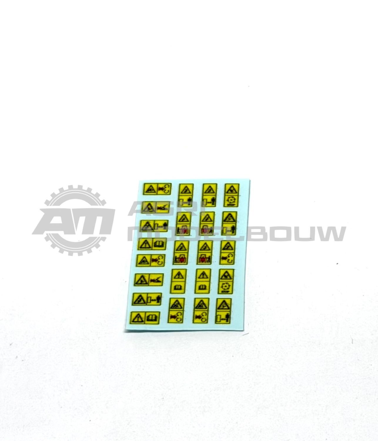 Setje gevaren decals