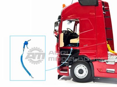 Blaaspistool JWL Air Boy met spiraaldraadje blauw