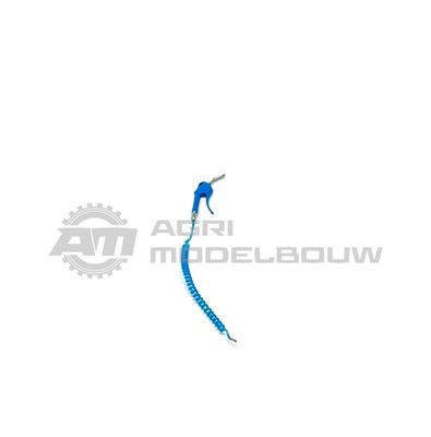 Blaaspistool JWL Air Boy met spiraaldraadje blauw