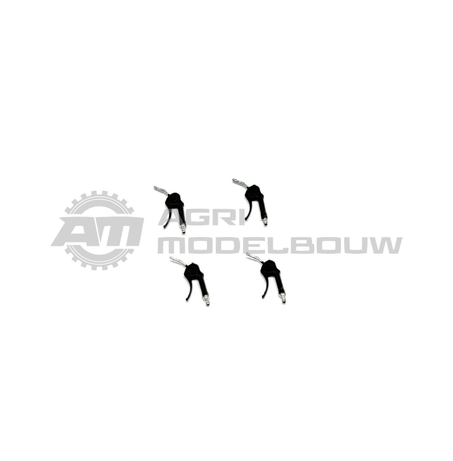 4x Blaaspistool JWL Air Boy zwart