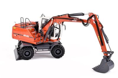 Atlas 185W wheeled Excavator Classic Colour with Nokian tires.With standard Atlas Bucket Limited Edition 750pieces!!