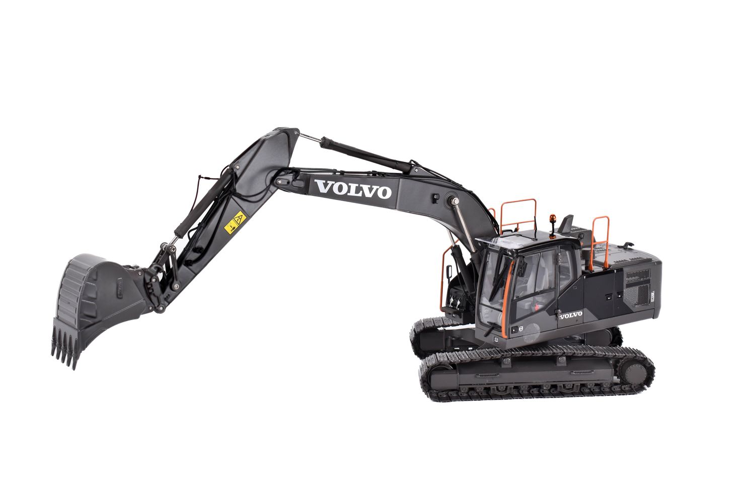 Volvo EC220E Limited Black Edition Crawler Excavator (999 pieces)Functional quickcoupler. (S70) Switchable Tracks.