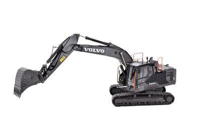 Volvo EC220E Limited Black Edition Crawler Excavator (999 pieces)Functional quickcoupler. (S70) Switchable Tracks.