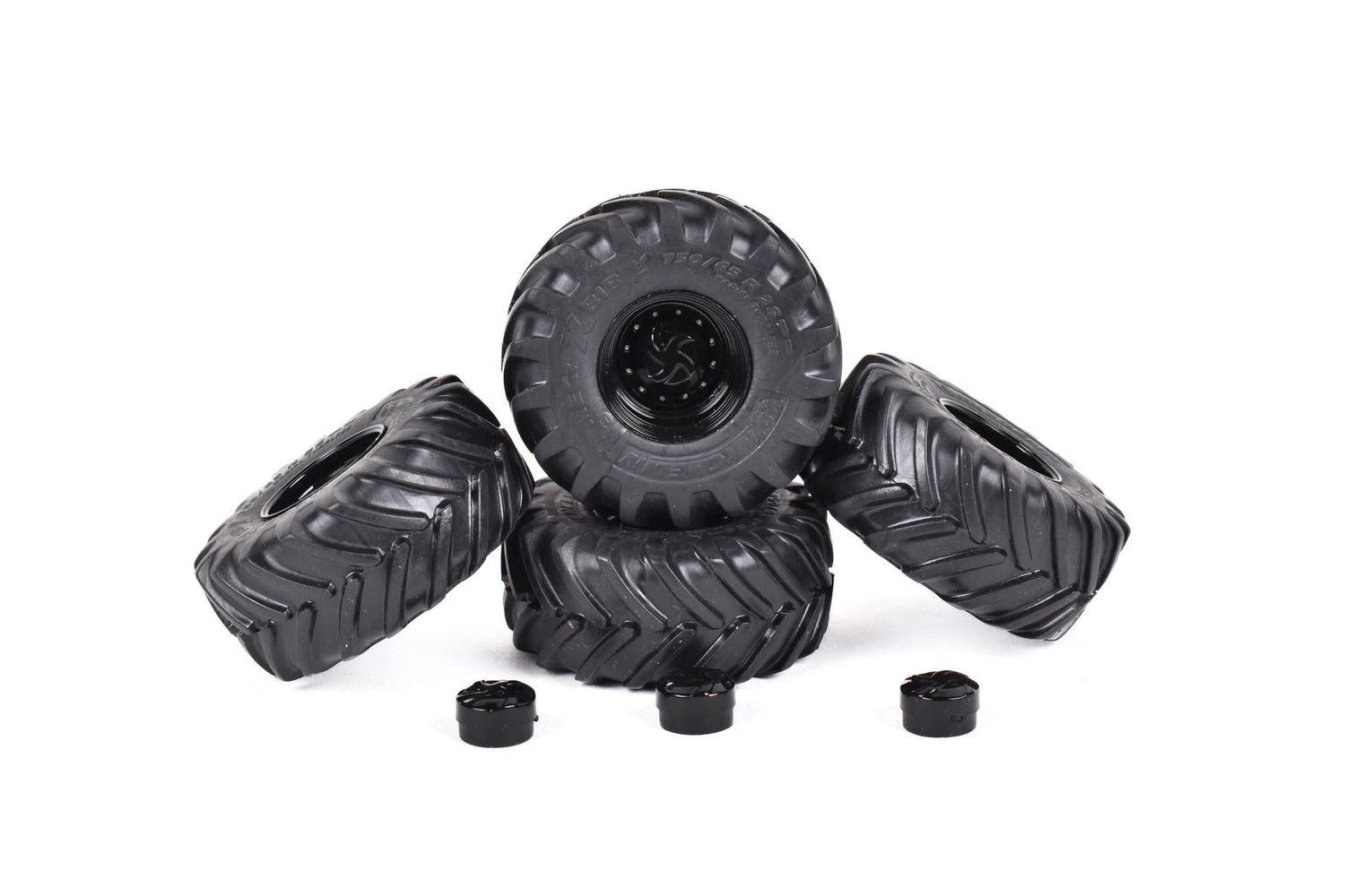 Michelin Mega Xbib 750/560-R26 Tyre Rim Set. (Wheel Loader not included)set of 4 pieces. Wheel set for Wheel Loaders