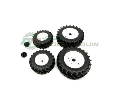 Bandenset NH T7.190 incl naafkapjes