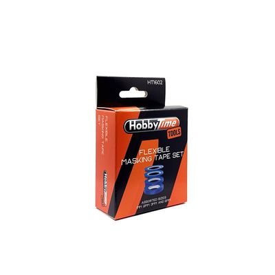 FLEXIBLE MASKING TAPE SET – 4 ROLLS (1, 2, 3 &amp; 6MM)