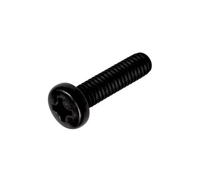 5x Bolcilinderkopschroef M1,4 x 6mm Staal zwart DIN 7985H