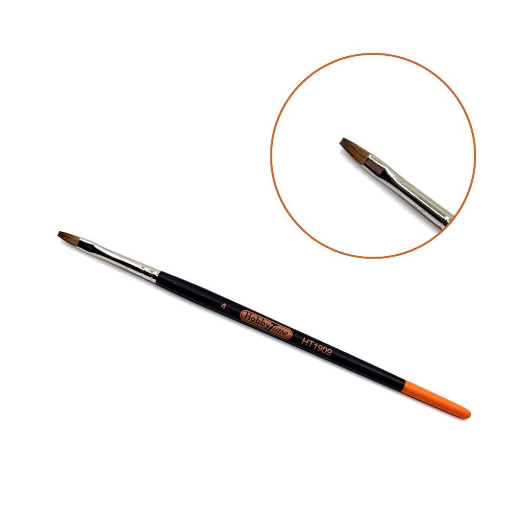 RED SABLE CLASSIC ROUND HANDLE BRUSH - 4