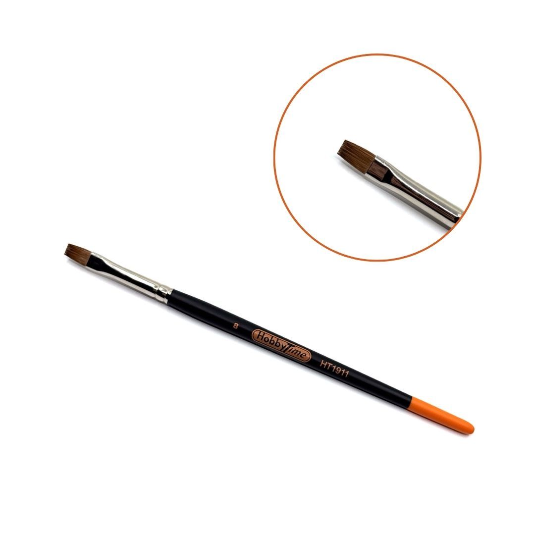 RED SABLE CLASSIC ROUND HANDLE BRUSH - 8