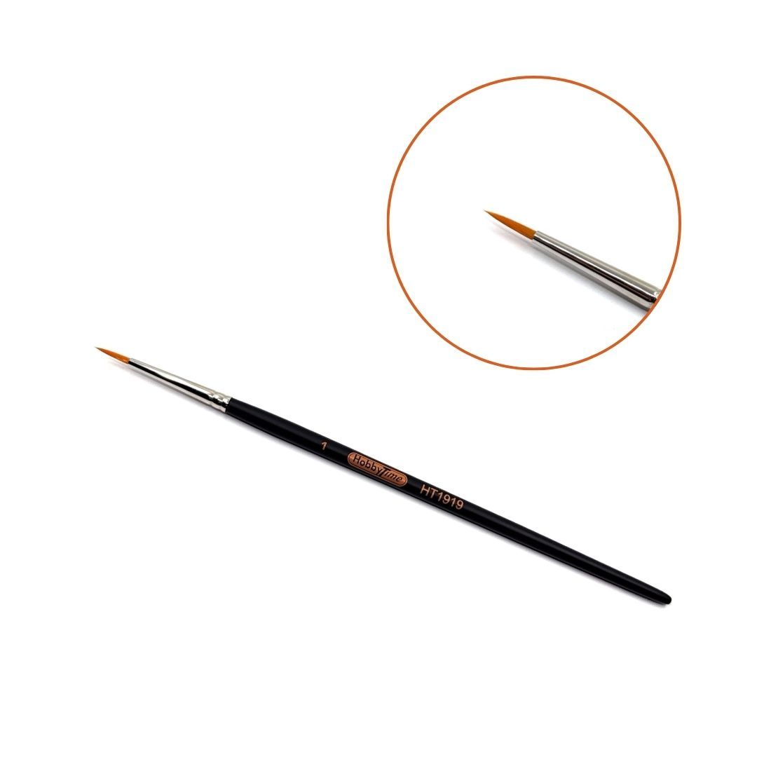 SYNTHETIC CLASSIC ROUND HANDLE BRUSH - 1