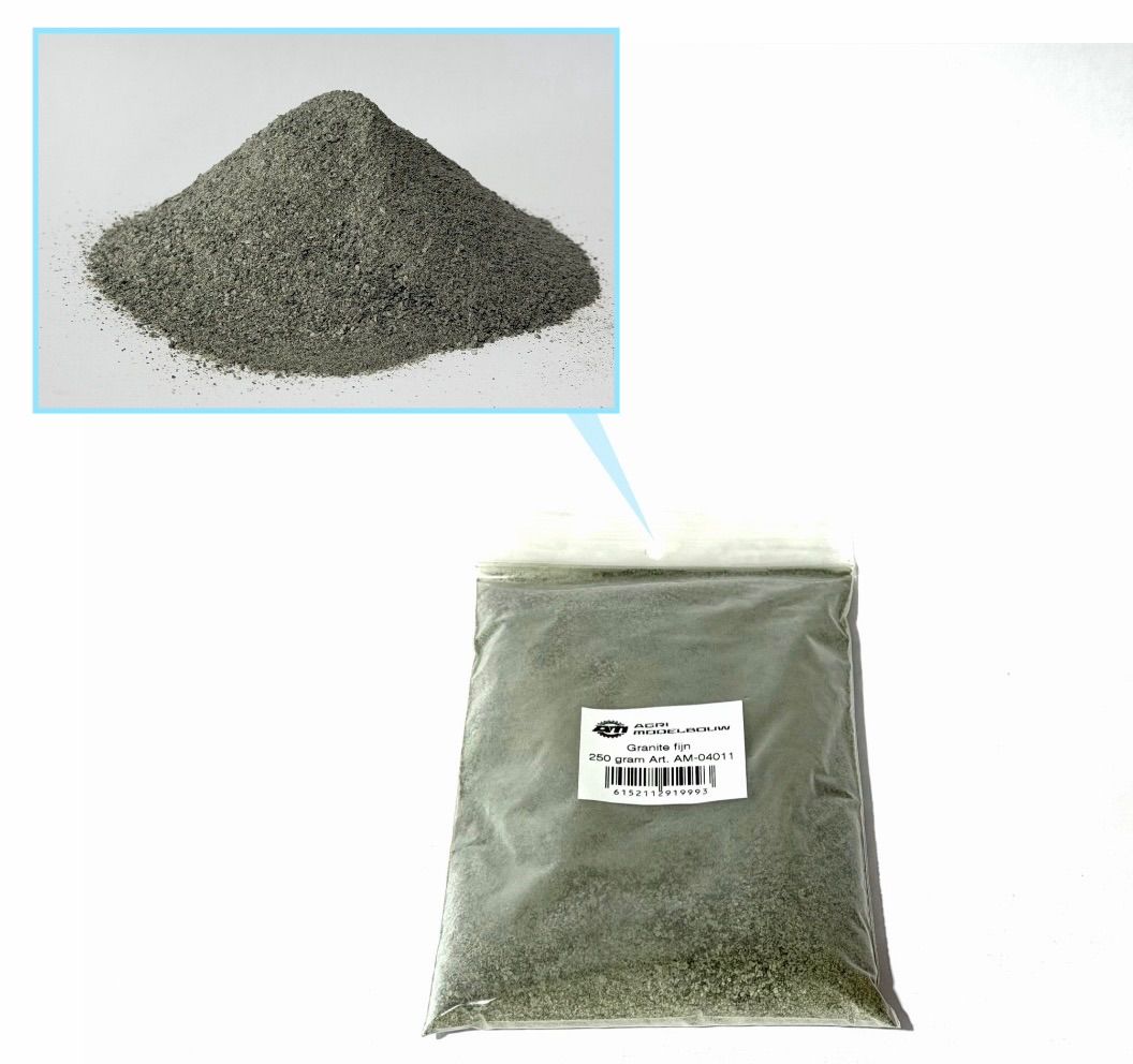 Granite fijn 0-1,5mm 250 gram