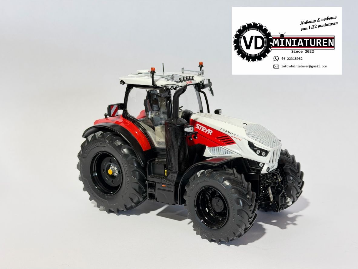 Steyr Cervus 6440 CVT Manual Rebuild VD Miniaturen