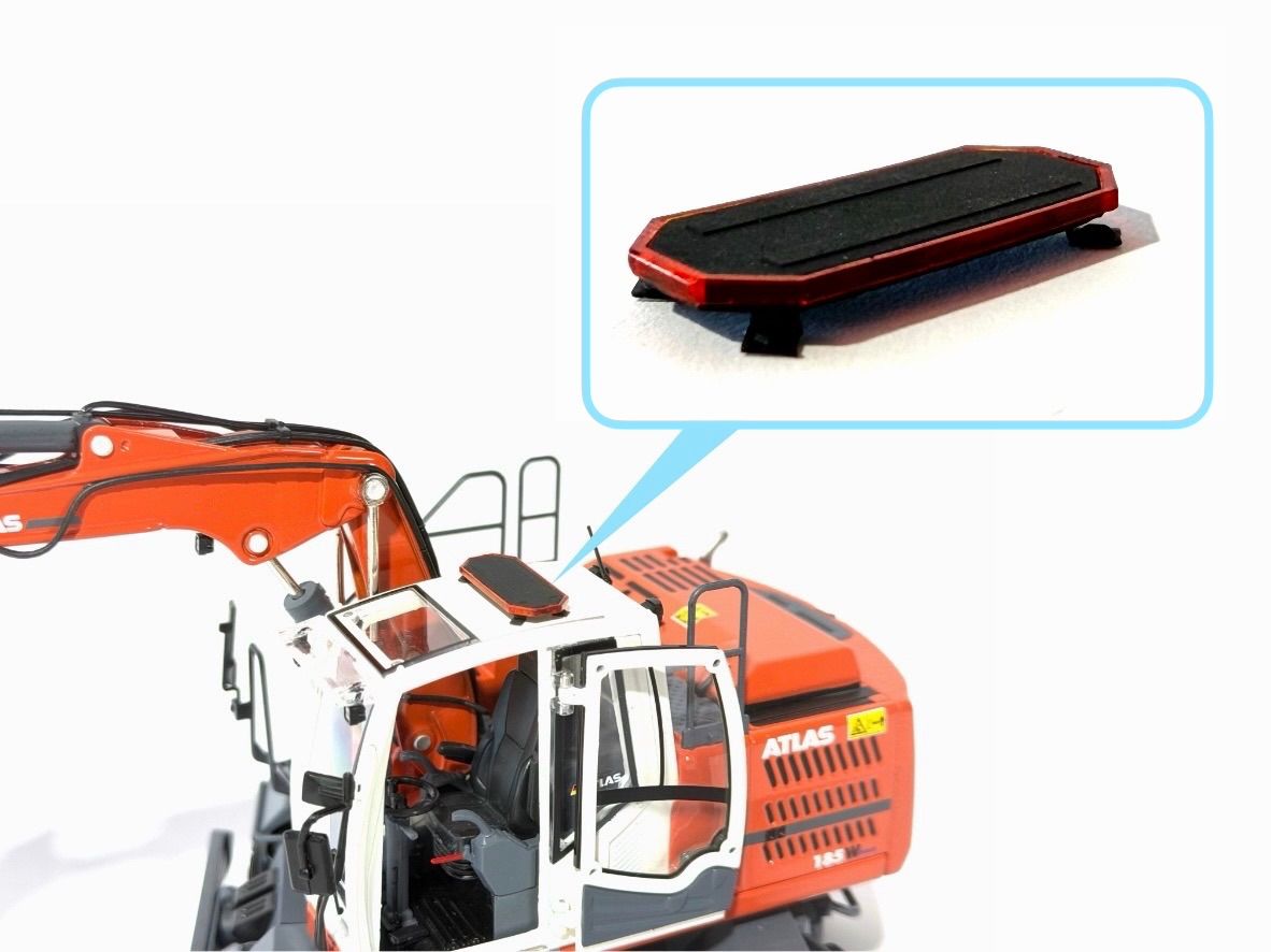 Flitsbalk klein oranje