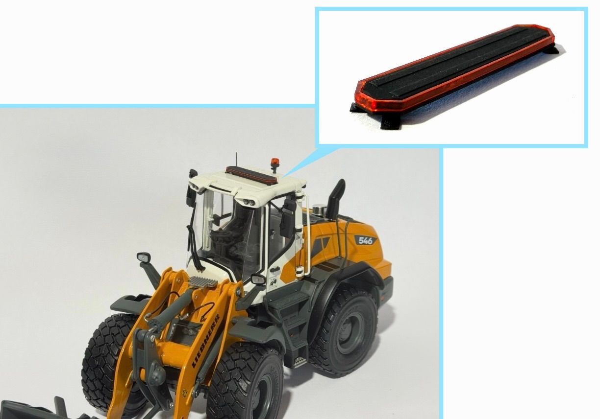 Flitsbalk groot oranje