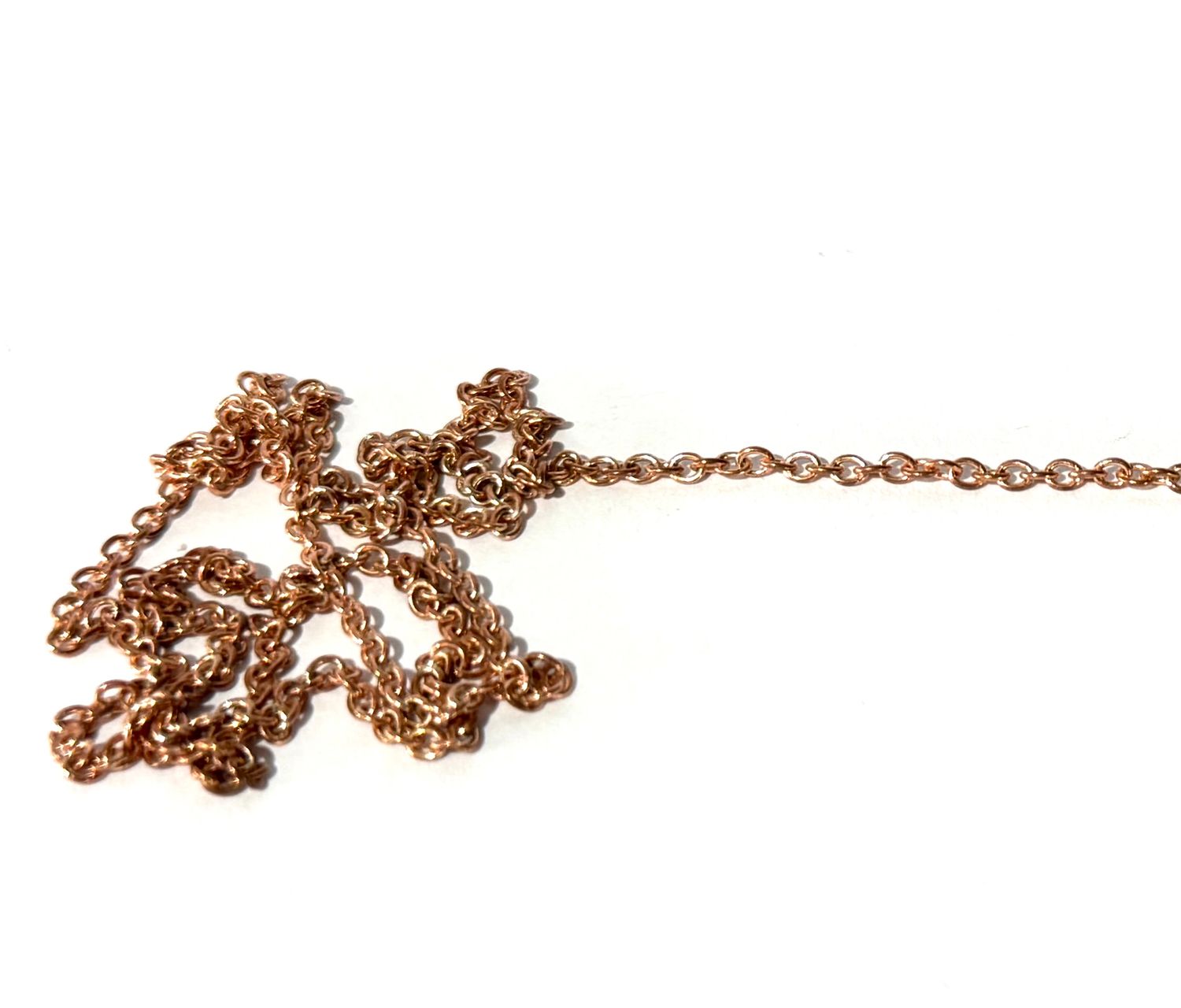 50cm Ragfijne ketting 1,1x1,9mm