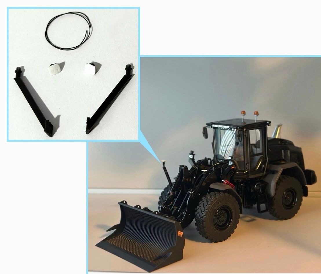 2x CHCNAV GPS shovel giek montage