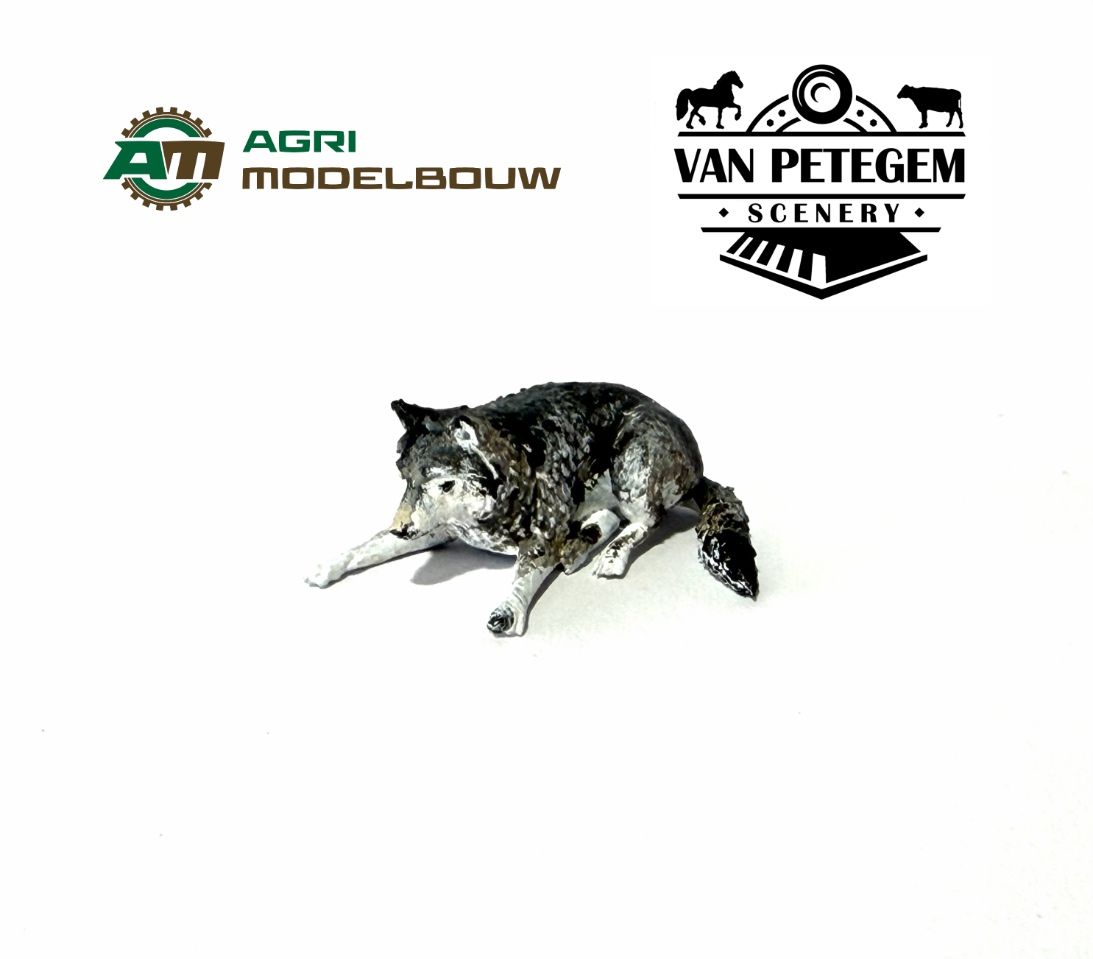 Wolf liggend