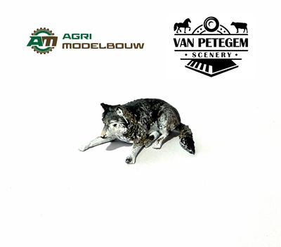 Wolf liggend