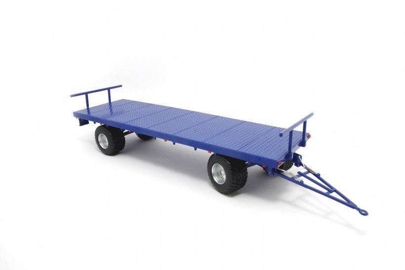 Agricultural trailer blue