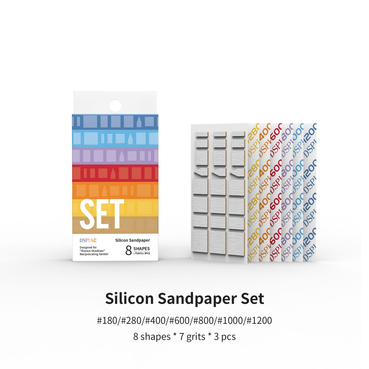 DSPIAE SS-ESS siliconen Schuurpads t.b.v. DSPIAE ES-A & PRO Mini accu schuurmachine DSPIAE SS-ESS siliconen Schuurpads t.b.v. DSPIAE ES-A & PRO Mini accu schuurmachine